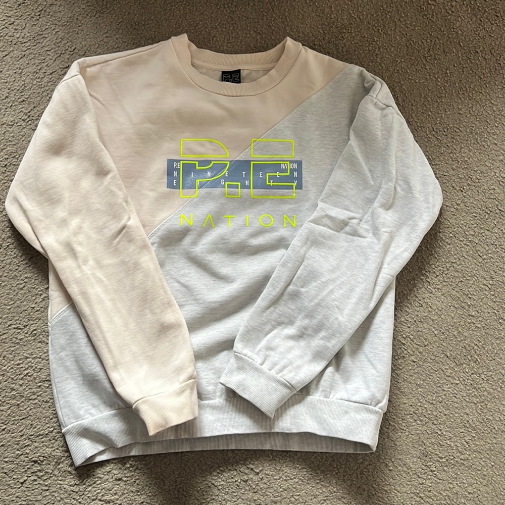 Womens P.E Nation crew neck sweatshirt